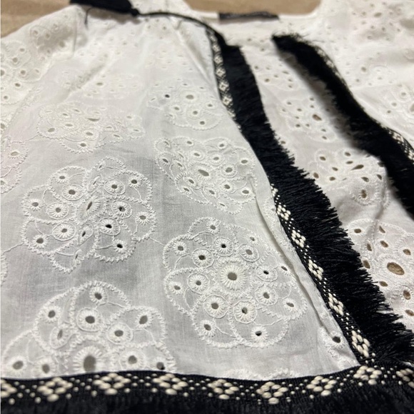 Zara black and white kimono - Picture 5 of 8